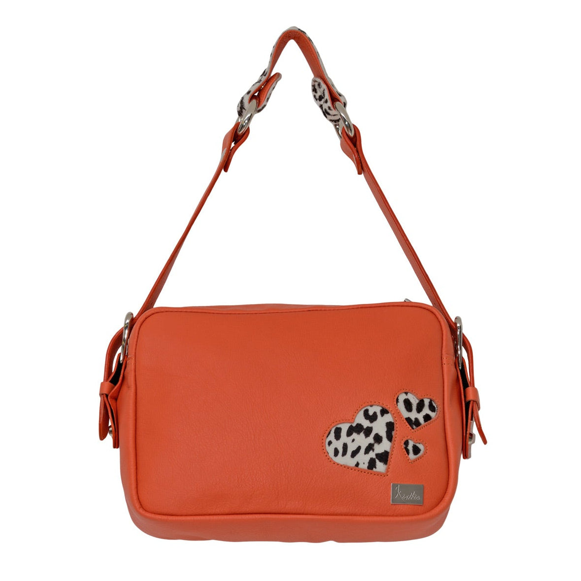 Borsa a Tracolla Mita Africa – Pelle di Vitello e Cavallino Maculato | Kinthia Bag